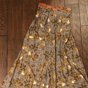 Ces Femme Strapless Wide Leg Jumpsuit